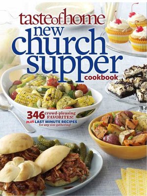 cover image of Taste of Home New Church Supper Cookbook
